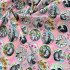 Vintage Cotton Fabric Plants and Flowers Digital Printing for Sewing DIY Handmade Patchwork Supplies Accessories Per Meters