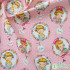 Strawberry Fabric 100%Cotton Printing Dyeing Cartoon Flower Children's Clothing for Sewing Cloth By half Meter
