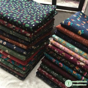 Liberty Fabric Cotton and Linen Printed Retro Idyllic for Quilting Clothes Sewing Accessories By Meters