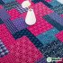 Ethnic Bohemian Fabric Printed Cotton and Linen for Sewing Clothes Pillow Tablecloth by Half Meter
