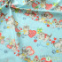 60s Summer Thin Cats Animal Digital Printing Cotton Muslin Fabric For Sewing Clothes DIY Handmade By Half Meter