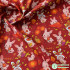 Patchwork Cotton Handmade Fabric Digital Printing Chinese Style Rabbit Lion Dance by Half Meter