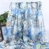 30D Thin Transparent French Georgette Chiffon Fabric Gradient for Quilting Summer Dress Smooth By Meters