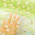 New Small Daisy Mesh Fabric for Soft Printed Clothing Wedding Dress Sewing by Half Meter