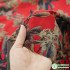 Gambiered Canton Gauze Fabric Printed Imitation Silk Cloth Polyester Spandex for Sewing Clothes By Half Meter