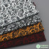 Ethnic Bandana Paisley Fabric Floral Cotton Printed Poplin for Sewing Dresses DIY Handmade Dolls Accessories Per Half Meter