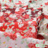Cotton Rabbit Fabric 100% Cartoon Handmade Clothing Red Chinese Style for Sewing by Half Meter