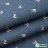 Summer Thin and Soft Cotton Printed Denim Fabric Clover Star Polka dots Stripe for Sewing Clothes Pants by the half Meter