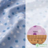 Polka Dot Chiffon Fabric Opaque Printed Color Big Dots for Sewing Summer Clothes By Meters