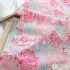 Per Half Meter Red Flower Cotton Printed Fabric Digital Printing Dots for Sewing Dresses Patchwork