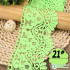 White Lace Fabric Ribbon Wedding for Dresses Macrame 3D Flower Vintage Bridal Lot By Meters