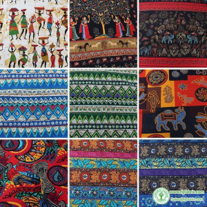 Ethnic Cotton Linen Fabric Patchwork DIY Sewing Crafts Home Decor 57