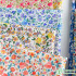Vintage Small Floral Fabric Liberty Flowers Cotton Printed Poplin Fabric for Sewing Clothes DIY Handmade By The Meter