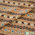 Floral Corduroy Fabric New Arrival Geometric Flower Line Printed for Sewing Dress Pants Upper Kids Clothes Handmade by Half Mete