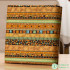 Vintage Ethnic Bohemian Style Cotton Printed Fabric Boho for DIY Handmade Doll Clothes by the Meter