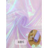 Symphony Laser Cloth Transparent Glass Yarn Flash Colorful Fluorescent for Sewing Stage Costume Performance Mesh Cloth by Meters