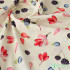 Soft Thin Country Style Flowers Fabric Muslin Digital Printing for Sewing Clothes Dresses Shirt Overalls Per Half Meter