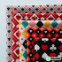 Ins Poker Element Cotton Digital Printing Fabric For Sewing Handmade DIY Clothing Tablecloth Home Furniture Decor Textile By Met