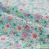 Floral Twill Cotton Fabric Pastoral Small Fresh Flowers DIY Handmade by Half Meter