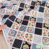 Patchwork Fabric Pure Cotton Floral Quilt Stitching Pattern for Sewing Clothes Dresses by Half Meter