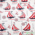 Fine Canvas Fabric Cotton Polyester Colorful American Flag British Soldier Printed by Half Meter