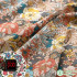 Liberty Flowers Muslin Cotton Poplin Printed Fabric Floral Quilting Dresses DIY Patchwork and Needlework Per Half Meter