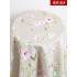 Plant Flower Printed Canvas Fabric for Sewing Tablecloth Curtain Chair Cover Handbag Tent Sofa Handmade DIY per Meters