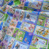 Vintage Cotton Fabric Plants and Flowers Digital Printing for Sewing DIY Handmade Patchwork Supplies Accessories Per Meters