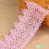 White Lace Fabric Ribbon Wedding for Dresses Macrame 3D Flower Vintage Bridal Lot By Meters