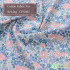 Colorful Small Floral Printed Cotton Poplin Fabric for Dress DIY Sewing Clothes Patchwork 50x140cm