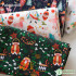 Digital Printing Cotton Fabric for Sewing Clothes Handmade DIY Holiday Fabric Christmas Decoration by Half Meter