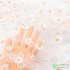 New Small Daisy Mesh Fabric for Soft Printed Clothing Wedding Dress Sewing by Half Meter