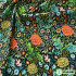 Vintage Cotton Fabric Plants and Flowers Digital Printing for Sewing DIY Handmade Patchwork Supplies Accessories Per Meters