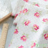 Per Half Meter Red Flower Cotton Printed Fabric Digital Printing Dots for Sewing Dresses Patchwork