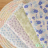 Chiffon Fabric Bubble Wrinkle Printed Floral for Sewing Maxi Dress Thin Summer Cloth by Meters