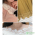White Lace Fabric Ribbon Wedding for Dresses Macrame 3D Flower Vintage Bridal Lot By Meters