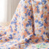 Chiffon Fabric Bubble Wrinkle Printed Floral for Sewing Maxi Dress Thin Summer Cloth by Meters