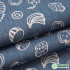 Summer Thin and Soft Cotton Printed Denim Fabric Clover Star Polka dots Stripe for Sewing Clothes Pants by the half Meter