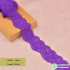Black Elastic Lace Trim Ribbon for Sewing Apparel DIY Fabric 200x3.8cm