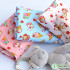 Ice Cream Baby Cartoon Digital Printed Cotton Muslin Fabric for Quilting Clothes Sewing Patchwork Per Half Meter