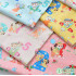 Sewing Fabric Pure Cotton Cartoon Animal Alphanumeric DIY Handmade for Quilting Clothes Dresses Bags