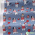 Cat Digital Printing Cotton Fabric for Sewing Baby Clothes DIY Handmade Patchwork Supplies Per Half Meter