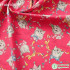 60s Summer Thin Cats Animal Digital Printing Cotton Muslin Fabric For Sewing Clothes DIY Handmade By Half Meter