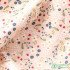 Floral  Fabric Cotton Flowers Leaf Printed Twill Fabrics For Sewing Baby Clothes Bedding DIY Toys Handmade Per Half Meter