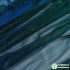 Fantastic Color net Fabric Iridescent metallic net Wedding Dress Cosplay material sold by yard
