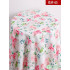 Plant Flower Printed Canvas Fabric for Sewing Tablecloth Curtain Chair Cover Handbag Tent Sofa Handmade DIY per Meters