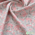 Leaf Fruit Cotton Fabric 60s Red Gallon Handmade DIY for Sewing Clothes Dresses by Half Meter