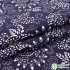 Ethnic Fabric Batik Printed Blue Floral Cloth Vintage For DIY Handmade Sewing Home Decoration Accessories for Furniture Per Half
