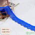 Multicolor Elasticity Lace Ribbon for DIY Baby Doll Dresses Gift Home Decor Fabric 200x2.5cm