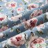 Rayon Printed Fabric Small Floral Summer Thin for Sewing Shirt Short Sleeve Pajama by Half Meter